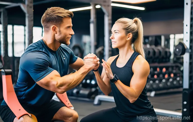 생활체육지도사와 새로운 운동 기법 - **Prompt 1: Personalized Coaching for Optimal Form**
    "A professional female fitness coach, in he...